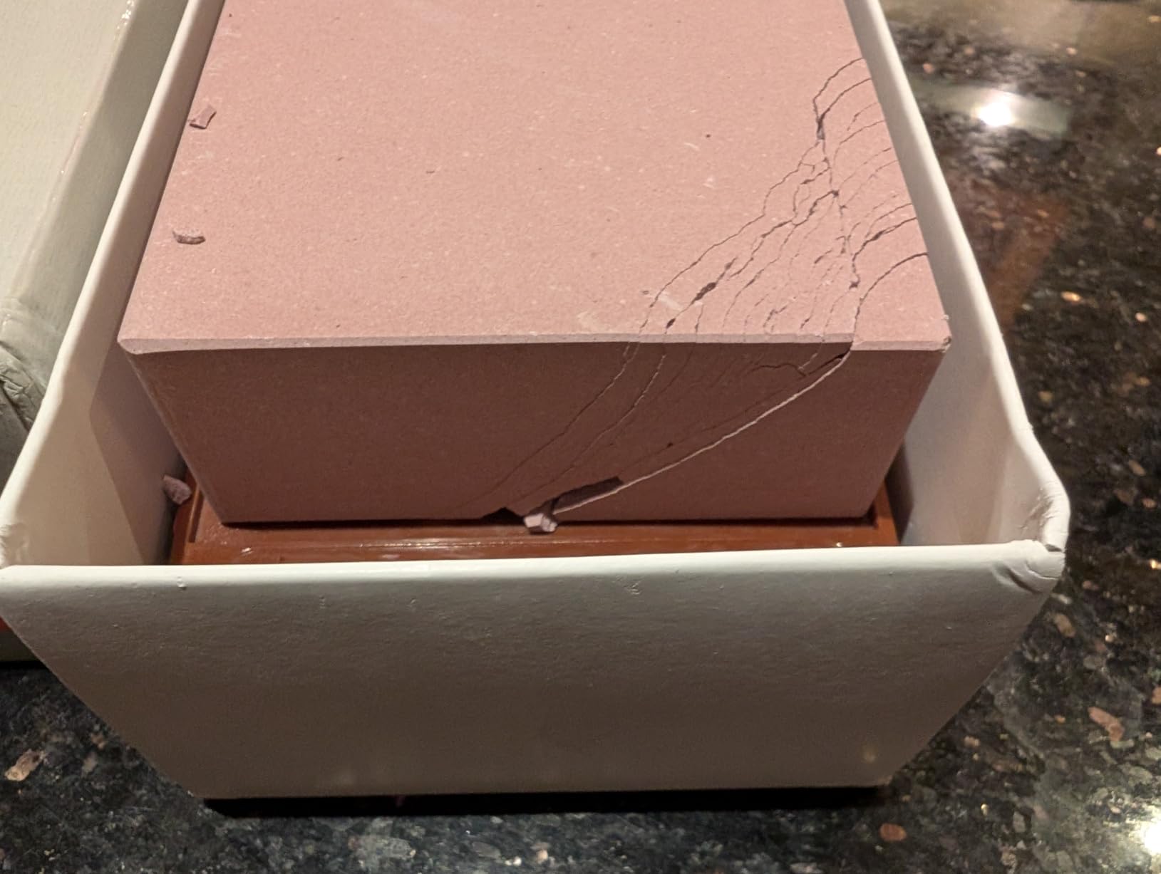 Chosera 3,000 Grit Stone - with base customer photo 2