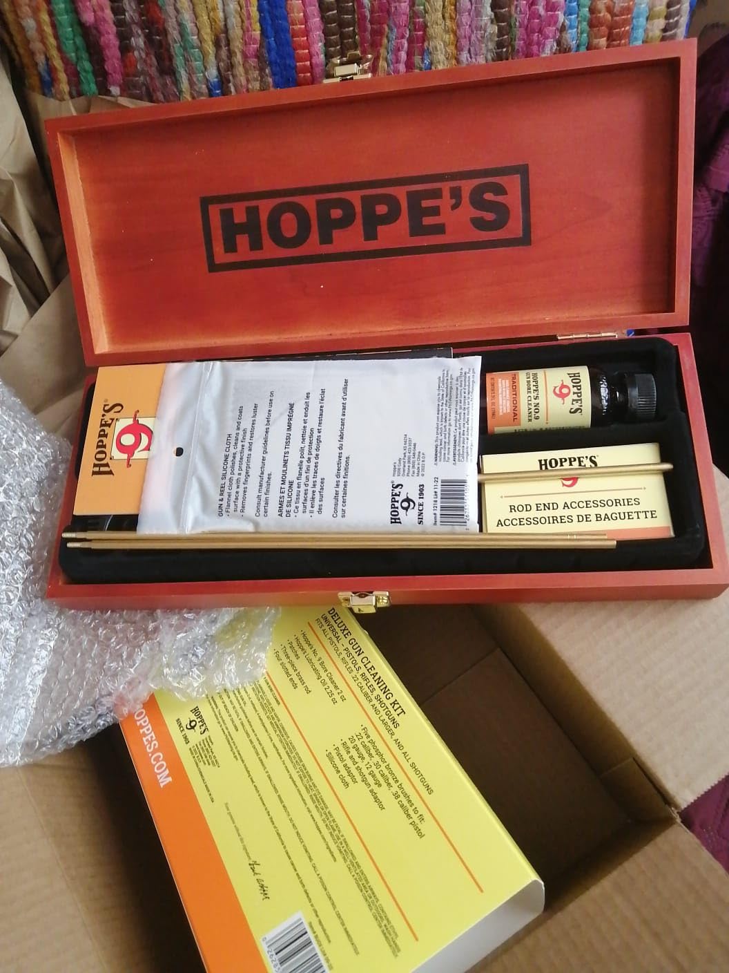 Hoppe'sHoppes, Rifle & Shotgun Cleaning Kit w/Handle, Box customer photo 1