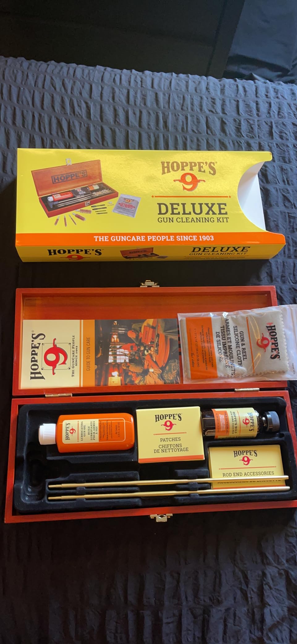 Hoppe'sHoppes, Rifle & Shotgun Cleaning Kit w/Handle, Box customer photo 2