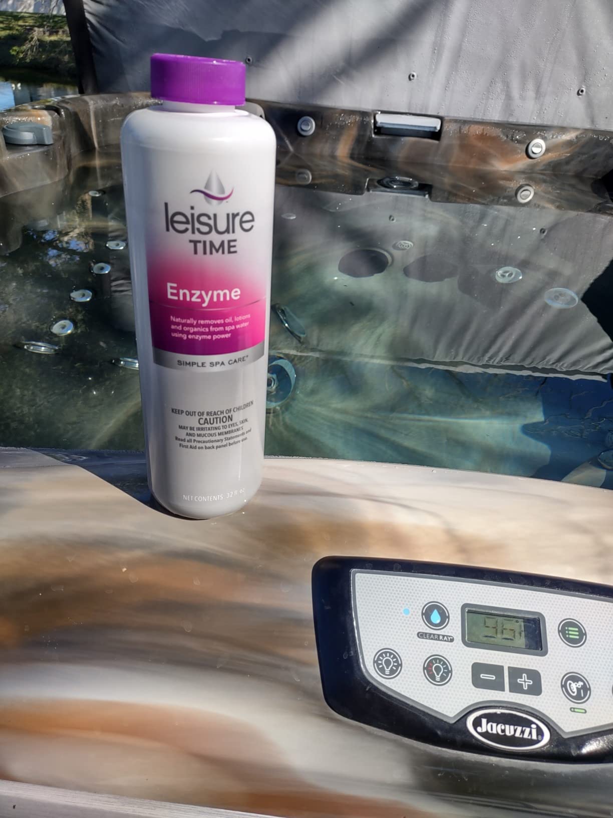 Leisure Time SGQ, Simple Spa Care Enzyme for Hot Tub Oils, 32 Ounces customer photo 2