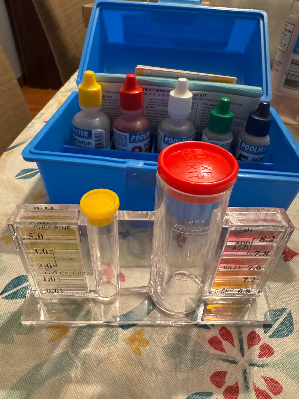 Poolmaster 5-Way Pool & Spa Water Test Kit with Liquid Reagents customer photo 2