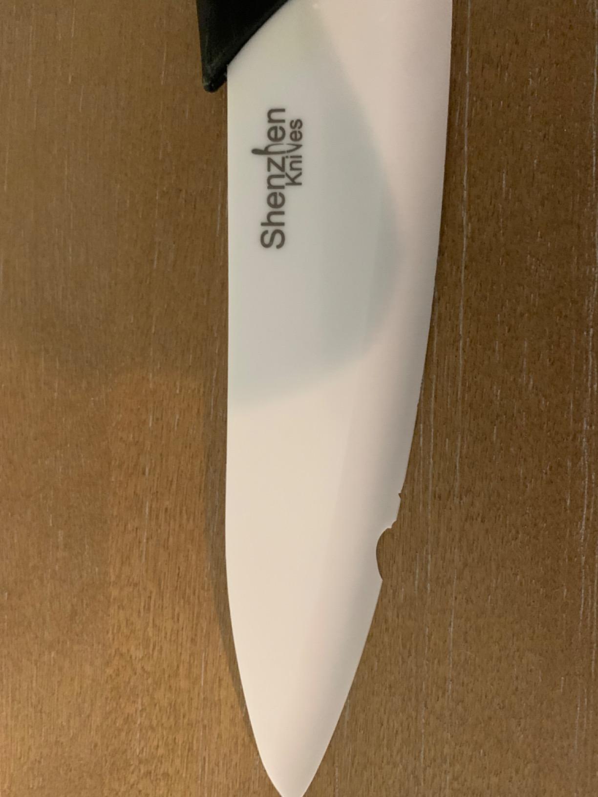 Shenzhen Knives 6 Inch Ceramic Chef Knife - Lightweight Kitchen Knife customer photo 1