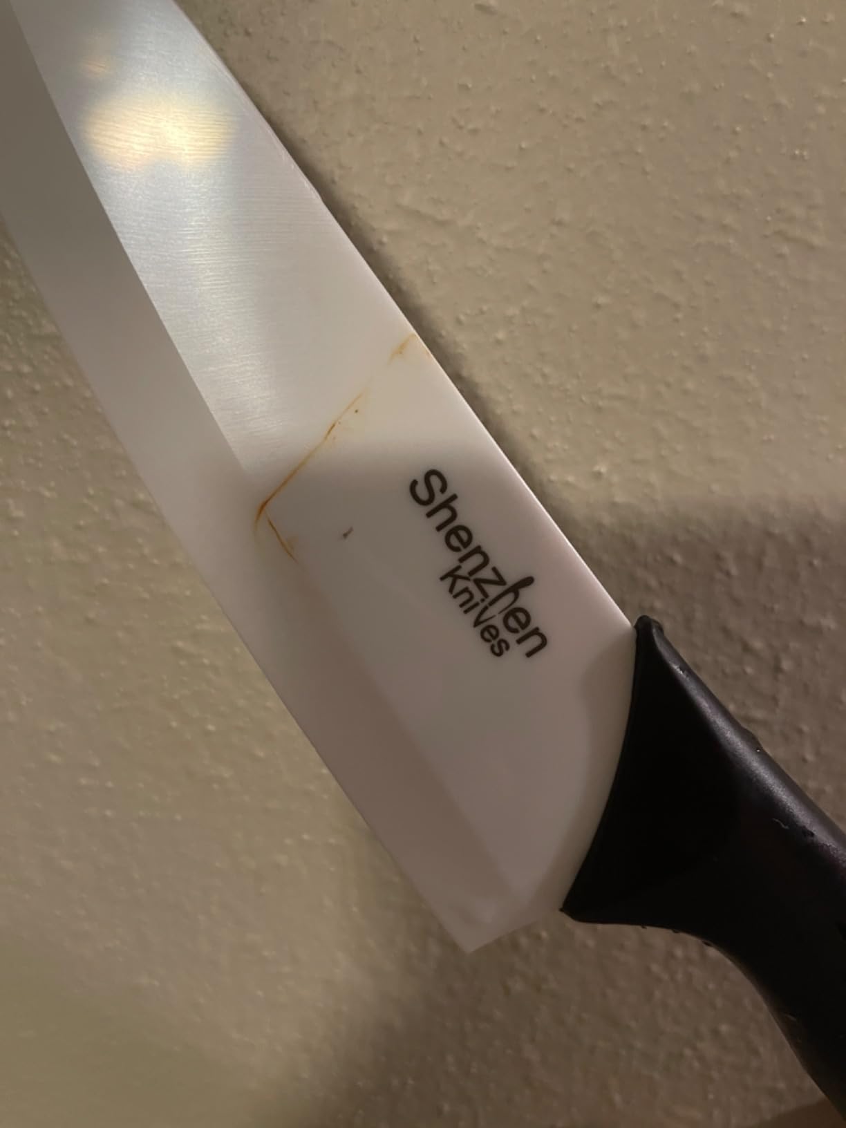 Shenzhen Knives 6 Inch Ceramic Chef Knife - Lightweight Kitchen Knife customer photo 2