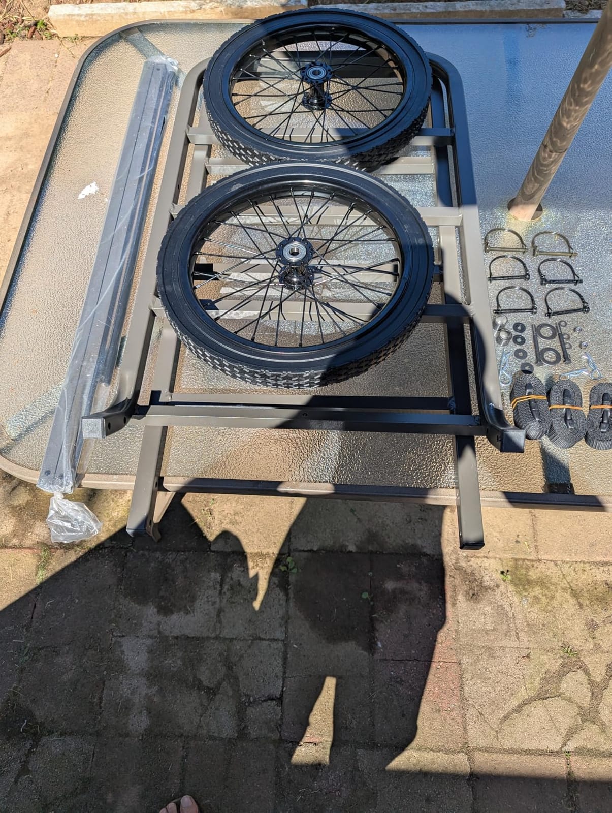 Guide Gear Aluminum Game Cart Deer Hauler Tree Hauling Hunting Gear Equipment with Wheels customer photo 2