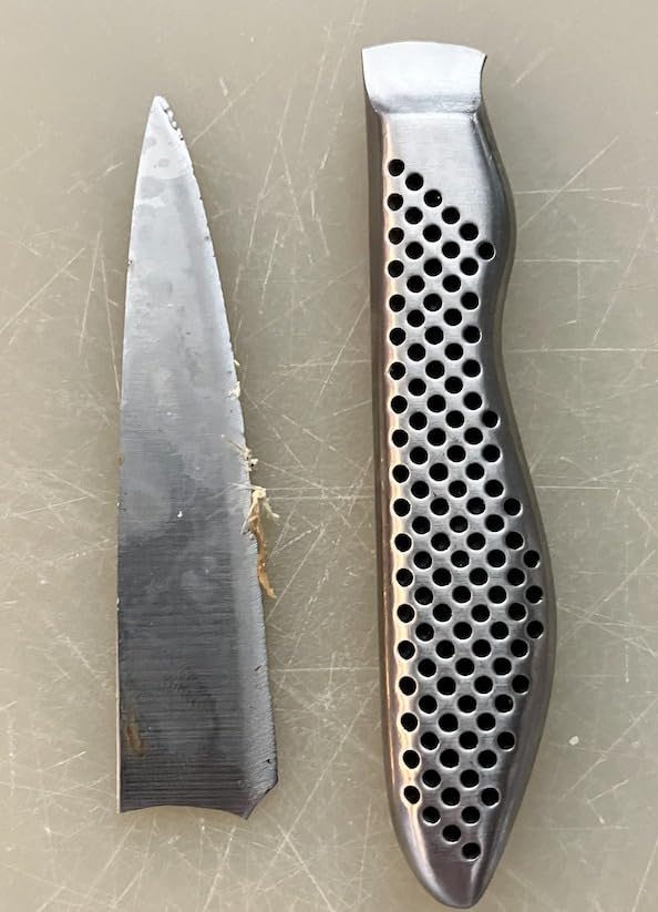 Global 3 inch Forged Paring Knife, Lightweight Japanese Stainless Steel, Razor-Sharp Edge, Made in Japan, GSF-46 customer photo 1