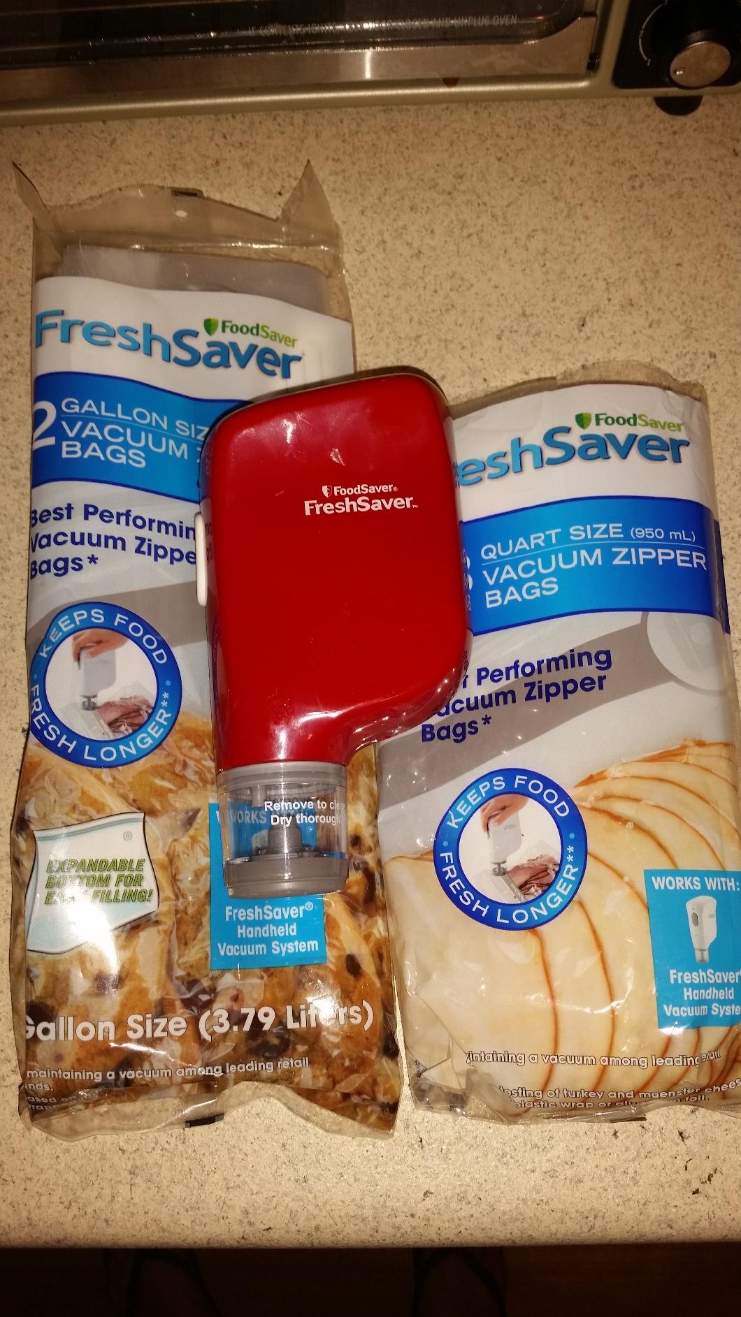 FoodSaver 1-Quart BPA-Free Multilayer Construction Vacuum Zipper Bags customer photo 2
