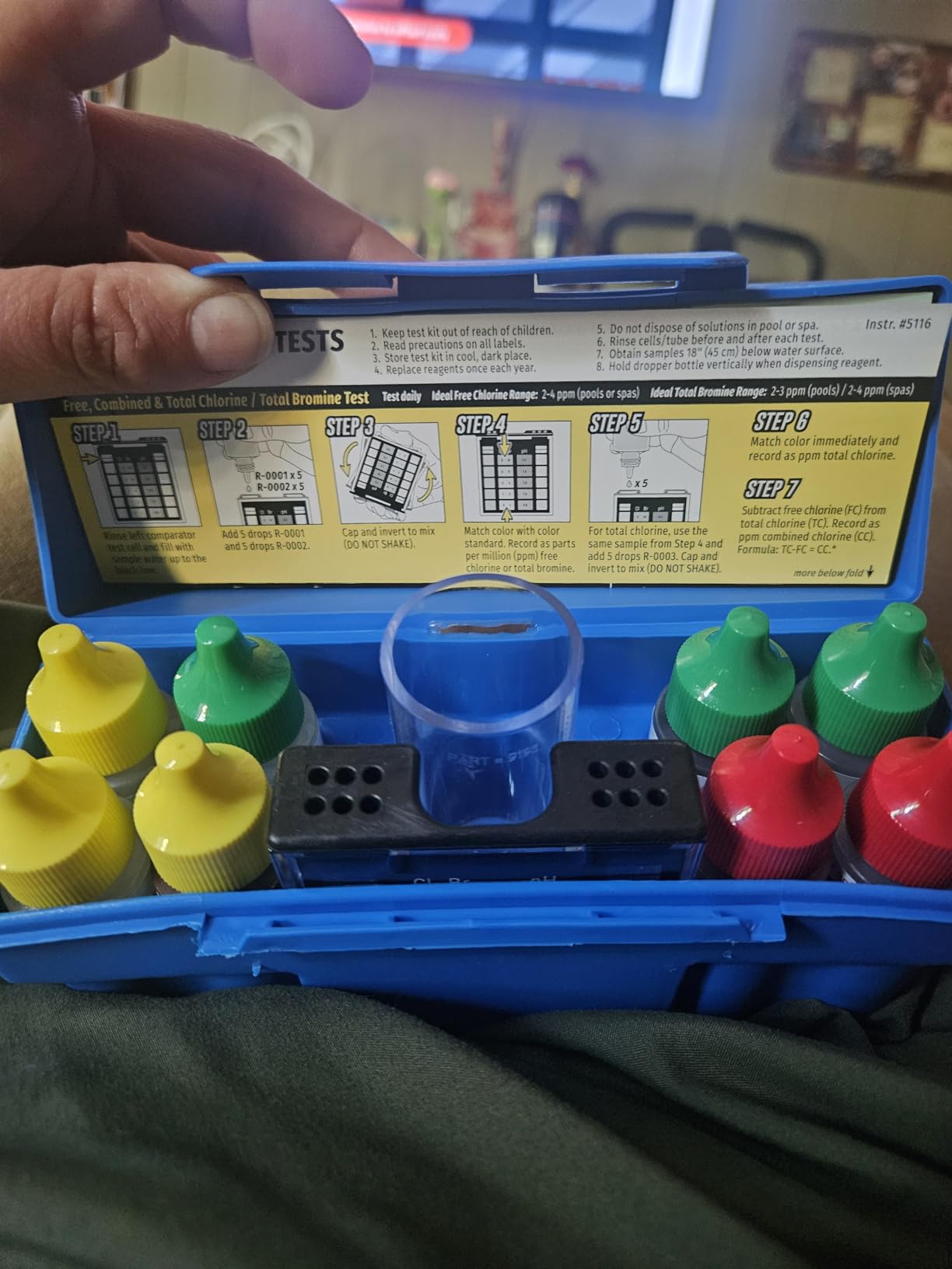 Taylor Technologies K-1004 DPD, 6-in-1 Pool Test Kit customer photo 1