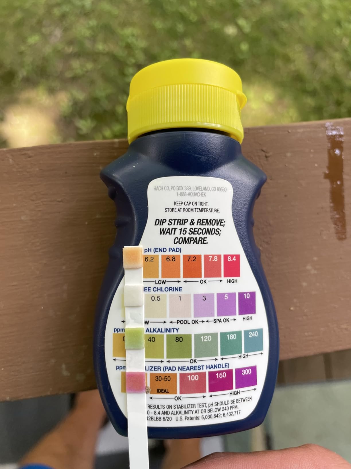 AquaChek Yellow 4-Way Pool and Spa Test Strips - 50 Yellow Test Strips - Swimming Pool Test Strips For pH, Free Chlorine, Total Alkalinity, and Cyanuric Acid - Quick and Accurate Results - Testing Kit customer photo 2