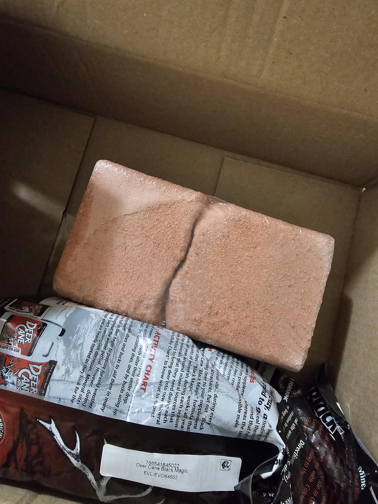 WILDGAME INNOVATIONS Sugar Beet Crushed 4lb Brick Deer Attractant | Easy-to-Use Long-Lasting Powerful Time-Released Sweet Mineral Block for Deer customer photo 1