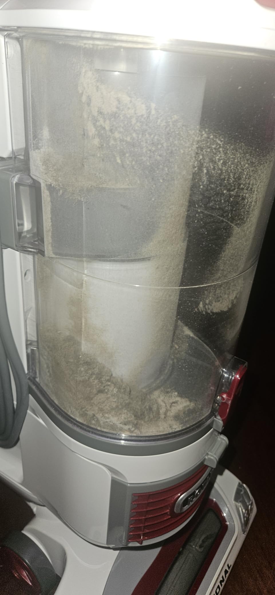 Shark Rotator Lift-Away Upright Vacuum with HEPA Filter, White/Red, NV501 customer photo 2