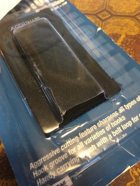 AccuSharp Pocket Stone Sharpener with Pouch, 3 Inch Dual-Sided Sharpening Stone for Knives, Fish Hooks, Camping, Hunting Knives, Restores, Repairs & Hones Blades, Diamond customer photo 2