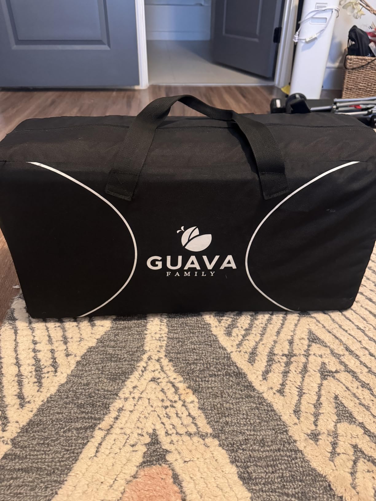 Guava Lotus Travel Crib with Lightweight Backpack Design | Baby Travel Bed customer photo 2