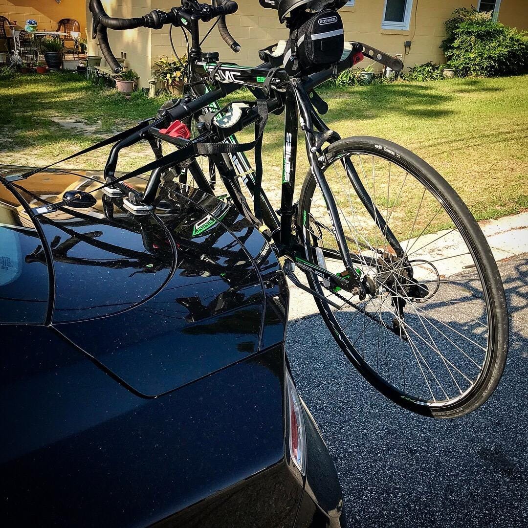 Allen Sports Premier 2-Bike Trunk Rack, Model S102, Black customer photo 1