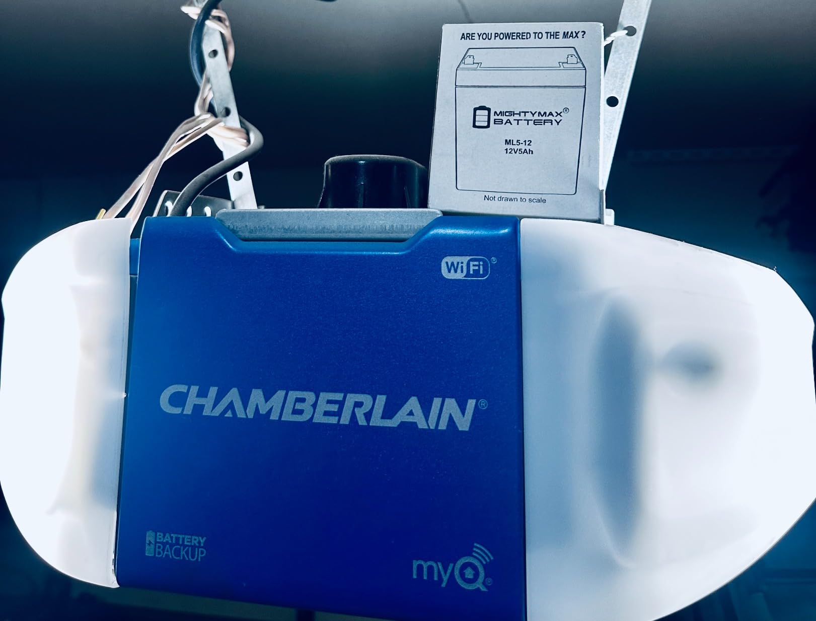 Mighty Max Battery ML5-12 - 12V 5AH Chamberlain 41A6357-1 Garage Door Opener Battery customer photo 1