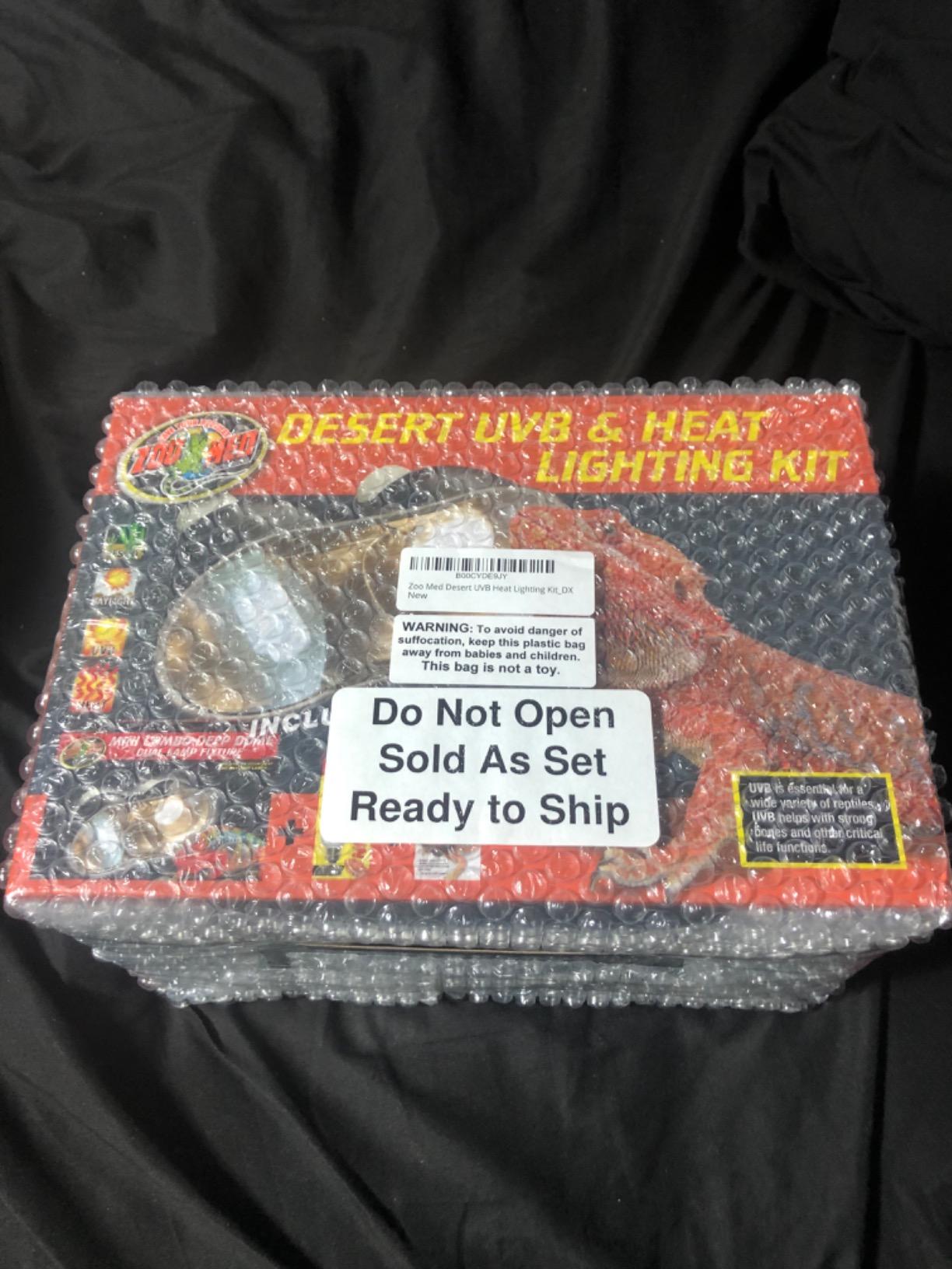 Zoo Med Desert UVB & Heat Lighting Dual Kit customer photo 2