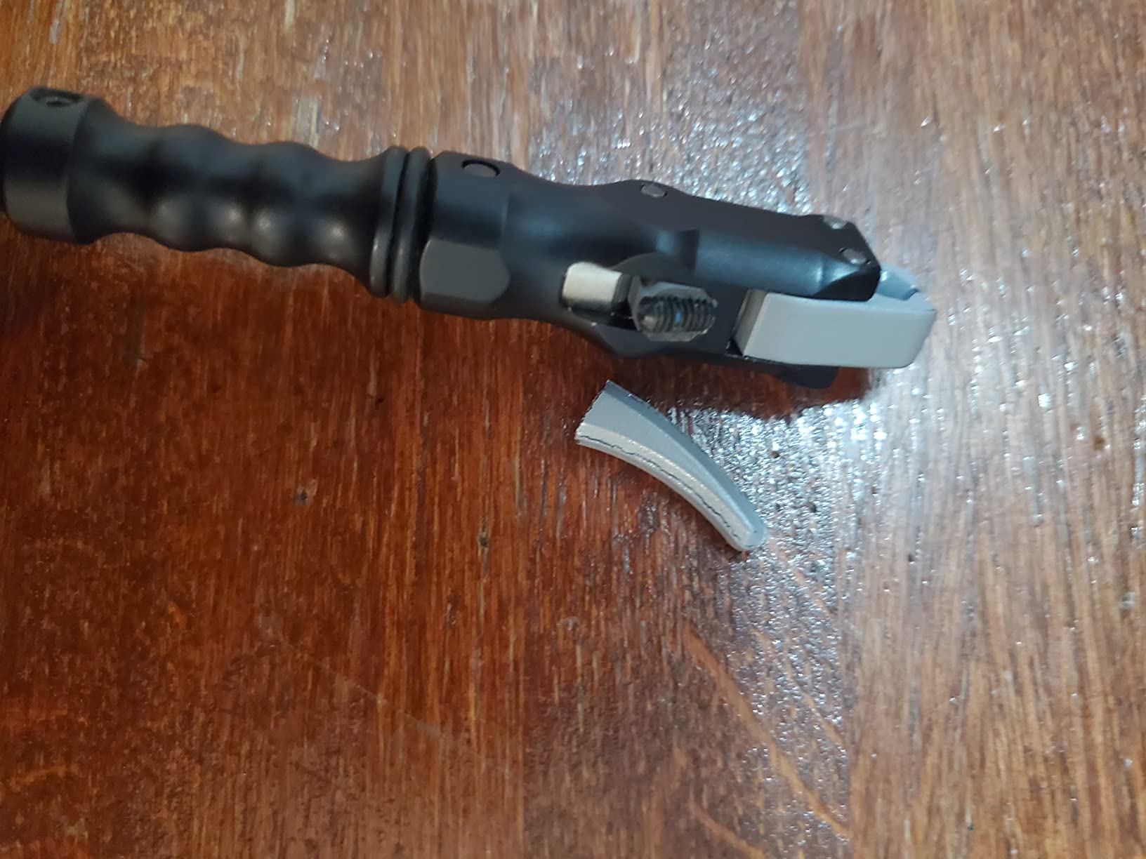 Tru-Fire Smoke Adjustable Archery Compound Bow Release with Foldback Design - Wrist Strap customer photo 2