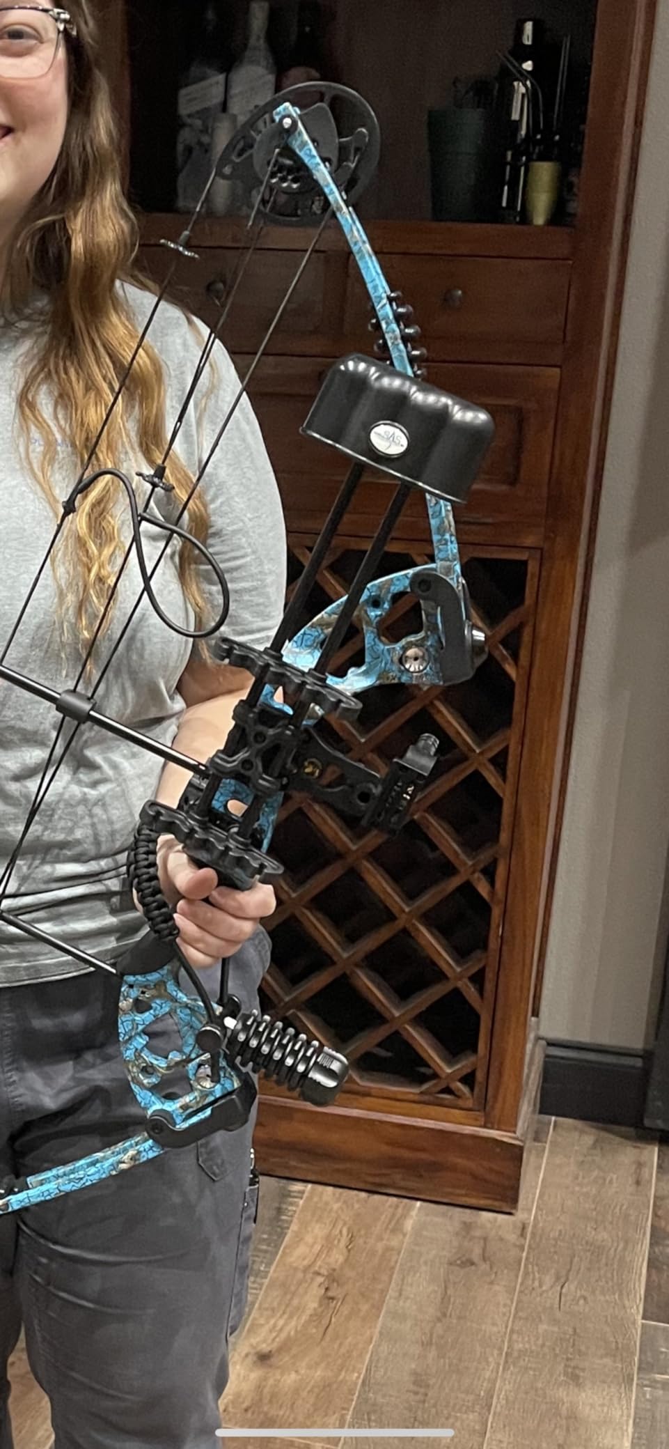 SAS Southland Archery Supply Compact Bow Aluminum Body Hunting Crossbow Light Weight Steel 4-Arrow Quick Release Quiver customer photo 1