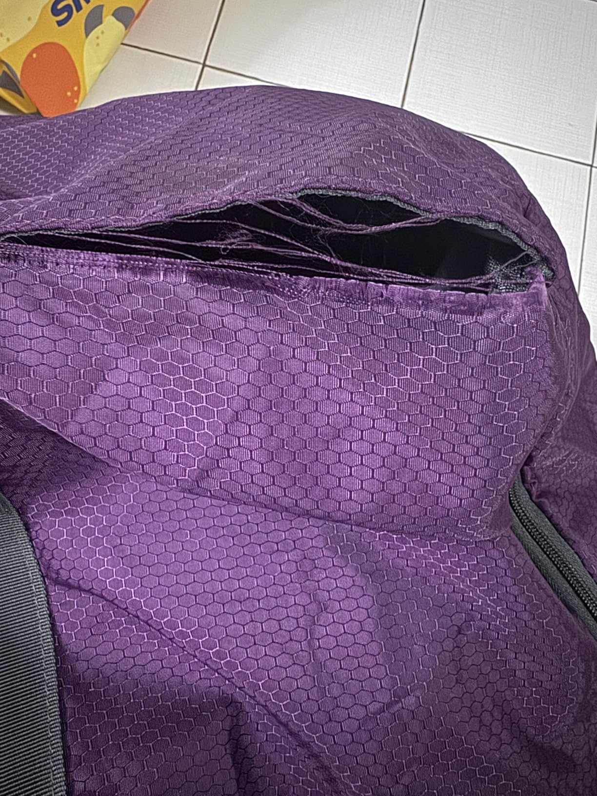 Gonex 60L Foldable Travel Duffle Bag with Shoe Compartment, Lightweight customer photo 1