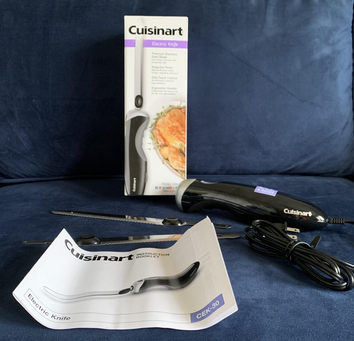Cuisinart Electric Knife,1 Blade, Black,1 EA customer photo 1