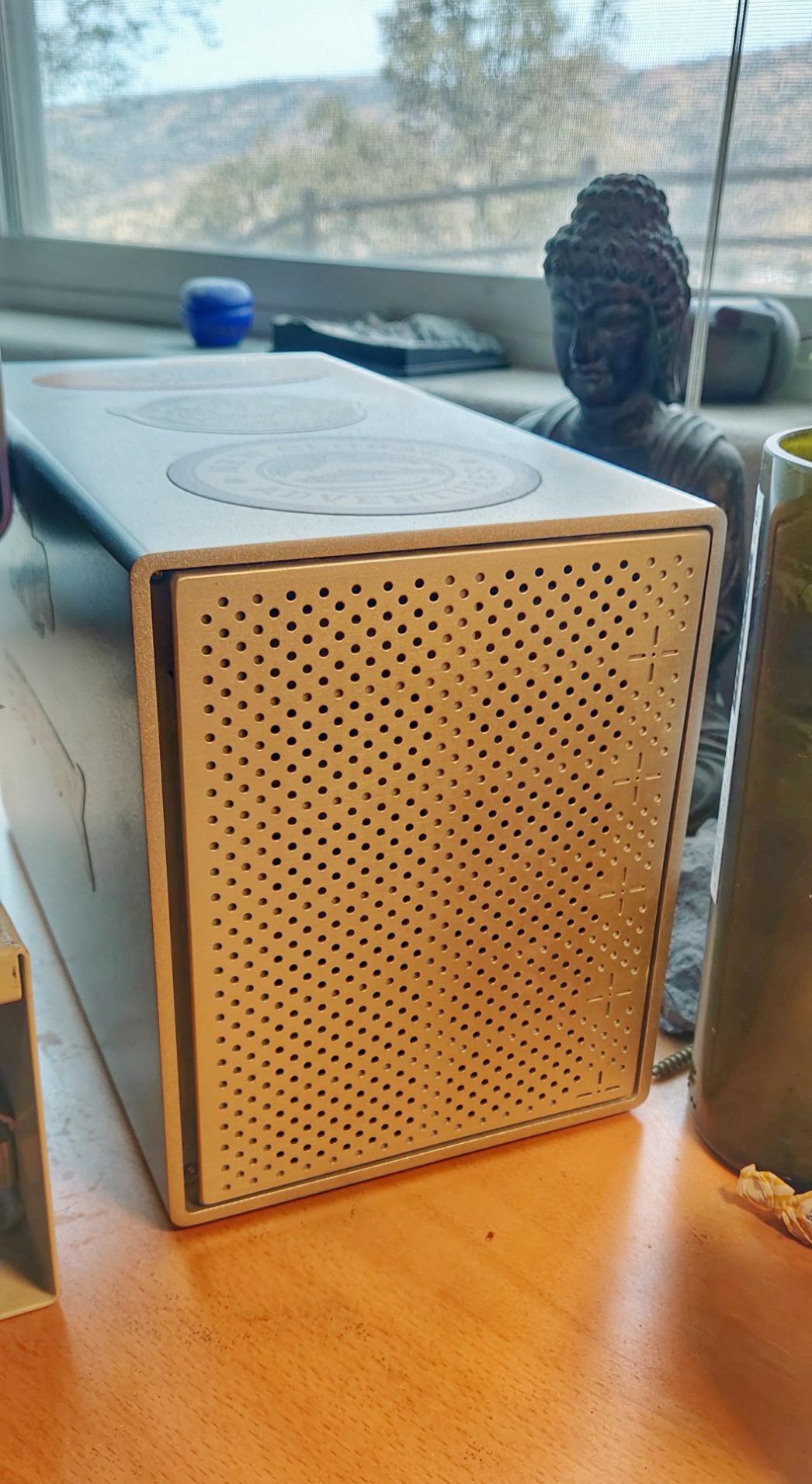 Yottamaster 5 Bay External Hard Drive Enclosure, Aluminum USB3.0 3.5
