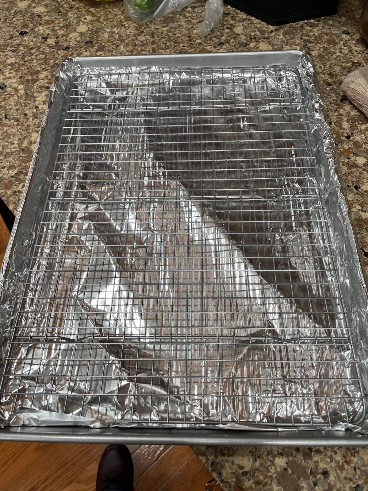 USA Pan 1607CR Bakeware Extra Large Sheet Baking Pan and Bakeable Nonstick Cooling Rack Set, XL, Metal customer photo 2