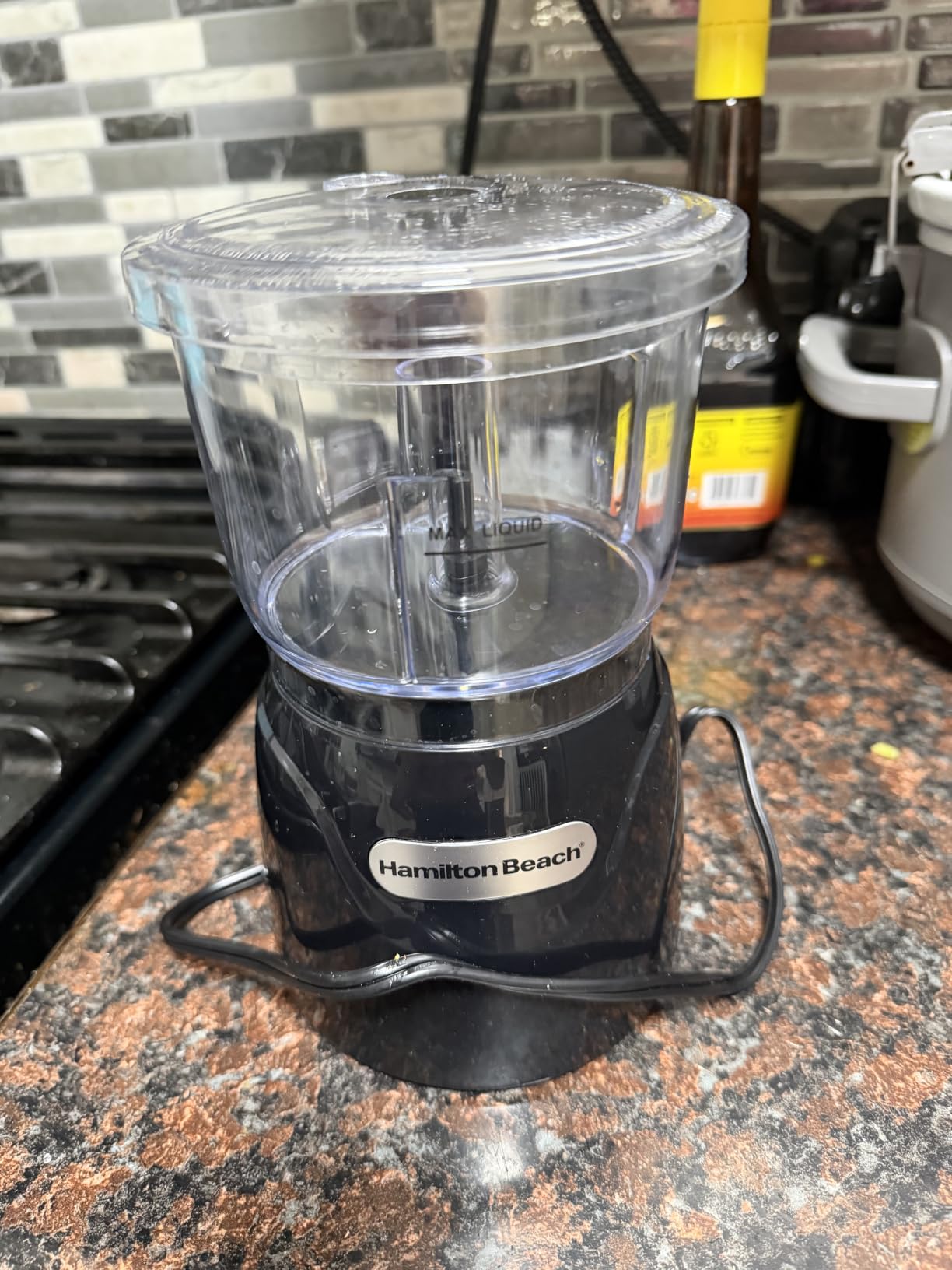 Hamilton Beach 3 Cup Electric Vegetable Chopper & Mini Food Processor customer photo 2