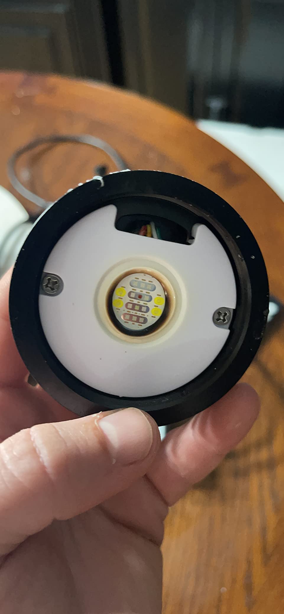 Lominie LED Aquarium Light, Nano Coral Reef Light Clip on Aquarium Light Full Spectrum Remote Control Fish Tank Lamp Dimmable for Saltwater Fish Tank (Saltwater) customer photo 2