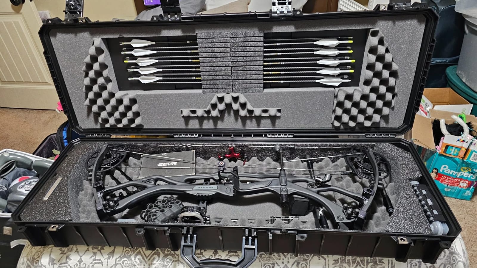 Case Club Compound Bow Case Gen 2 - Pre-Cut, Wheeled & Waterproof customer photo 1