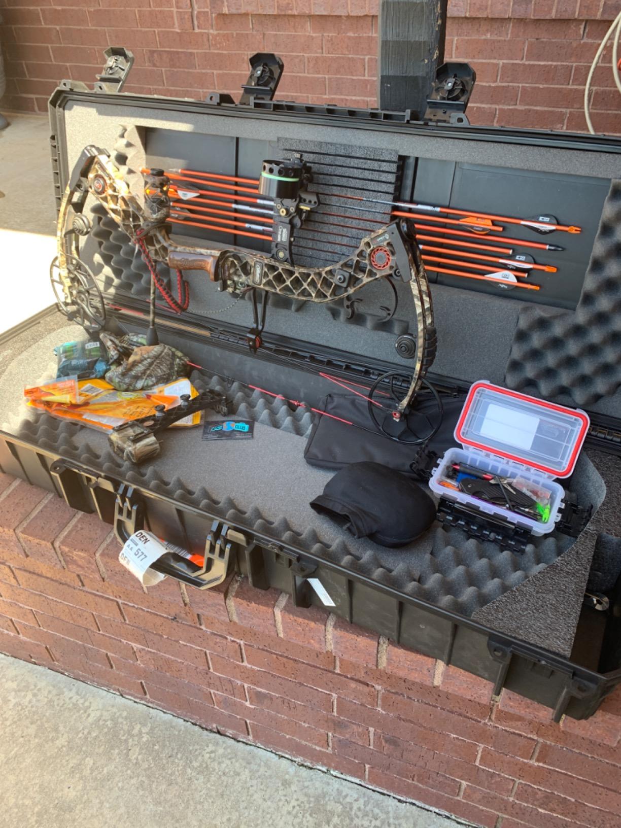 Case Club Compound Bow Case Gen 2 - Pre-Cut, Wheeled & Waterproof customer photo 2