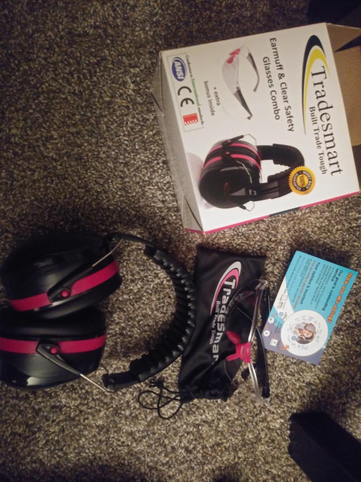 TradeSmart Shooting Ear Protection for Gun Range, NRR 28 Earmuffs & Eyewear customer photo 1