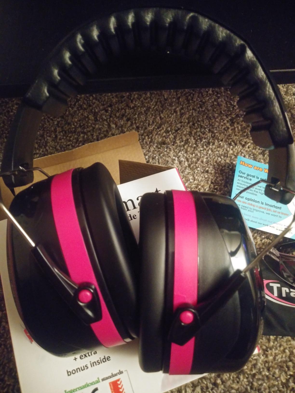 TradeSmart Shooting Ear Protection for Gun Range, NRR 28 Earmuffs & Eyewear customer photo 2