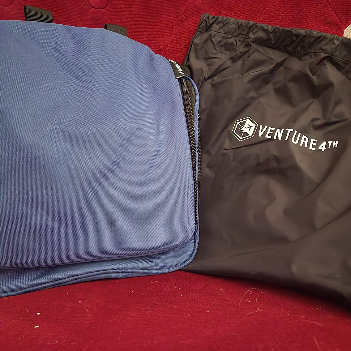 VENTURE 4TH Hanging Travel Toiletry Bag, 18 Compartments - Forest Green customer photo 2