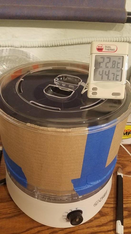 Commercial Chef Food Dehydrator, Five 9.25” BPA-Free Trays, CCD100W6, White customer photo 2