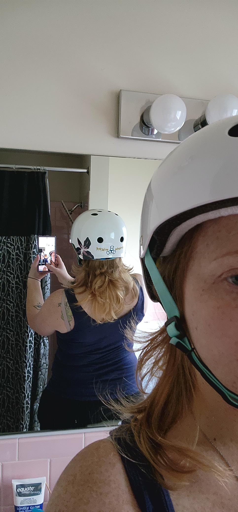 Triple Eight Certified Sweatsaver Helmet for Skateboarding, BMX, Roller Derby, Roller Skating, Inline Skating, Scooter and Bike customer photo 1