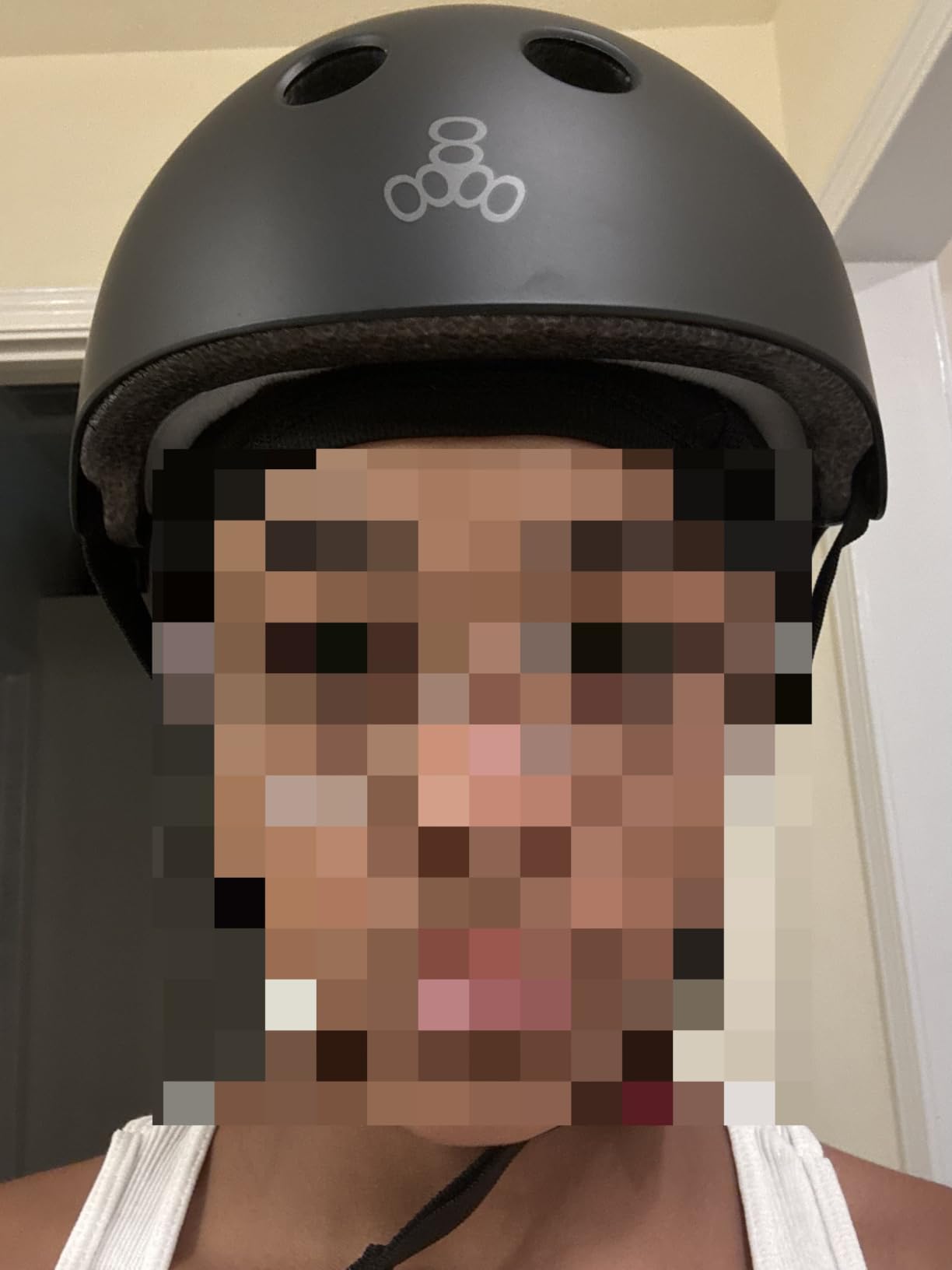Triple Eight Certified Sweatsaver Helmet for Skateboarding, BMX, Roller Derby, Roller Skating, Inline Skating, Scooter and Bike customer photo 2