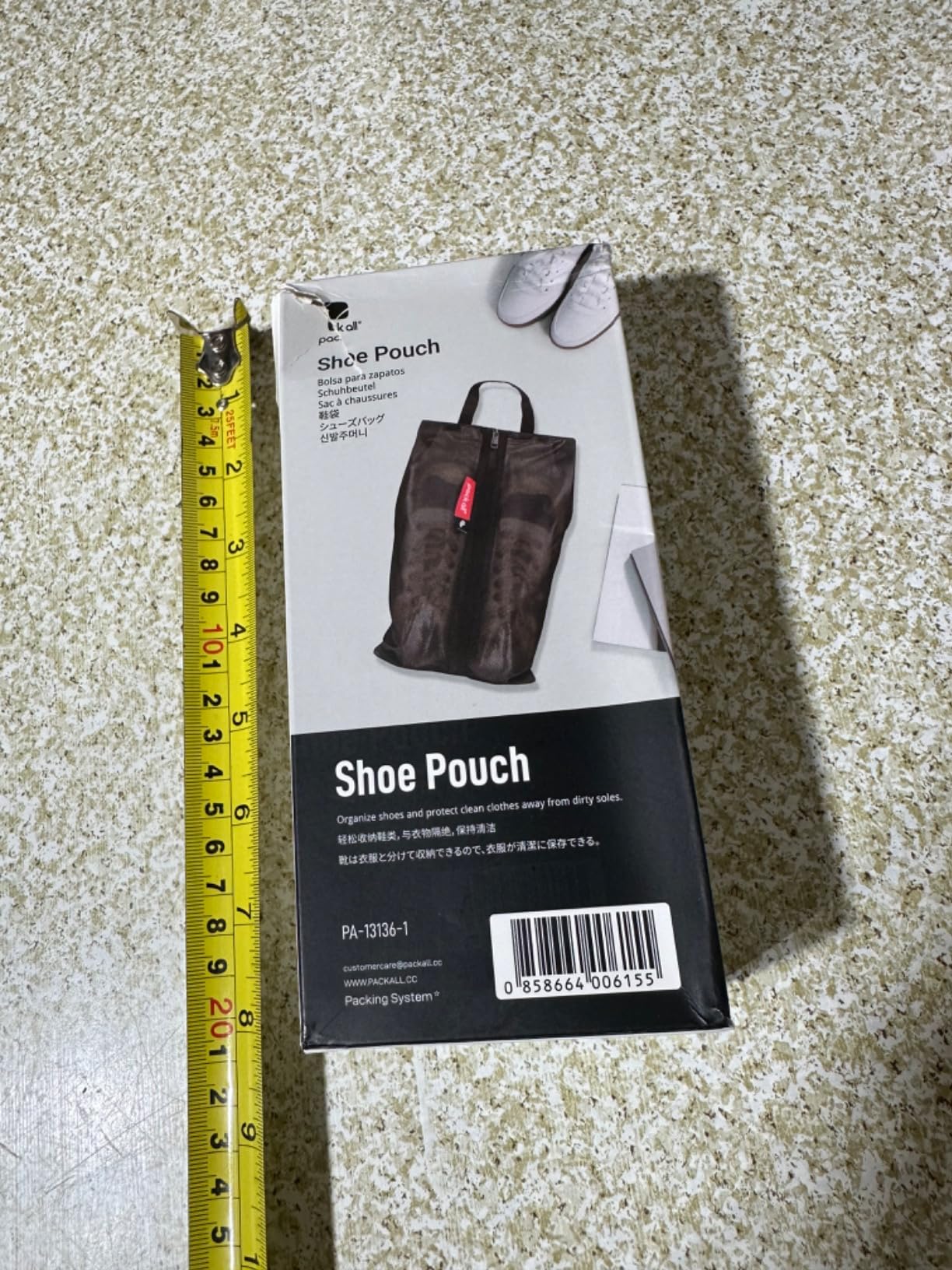 pack all Shoe Bag for Travel, Water-Resistant Shoe Pouch for Sports customer photo 1