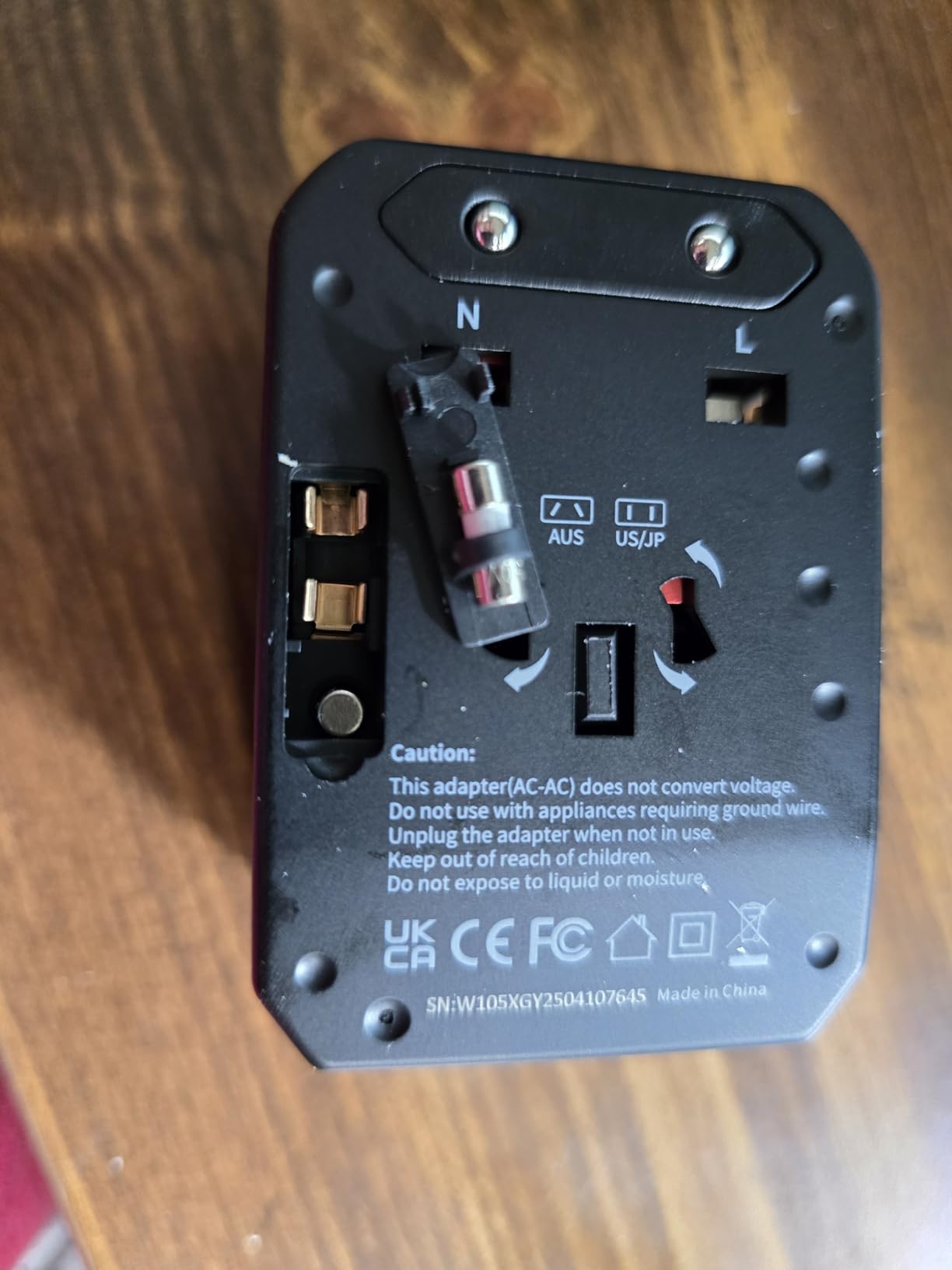 EPICKA Universal Travel Adapter with 1AC/3 USB-C/2 USB-A Ports customer photo 1