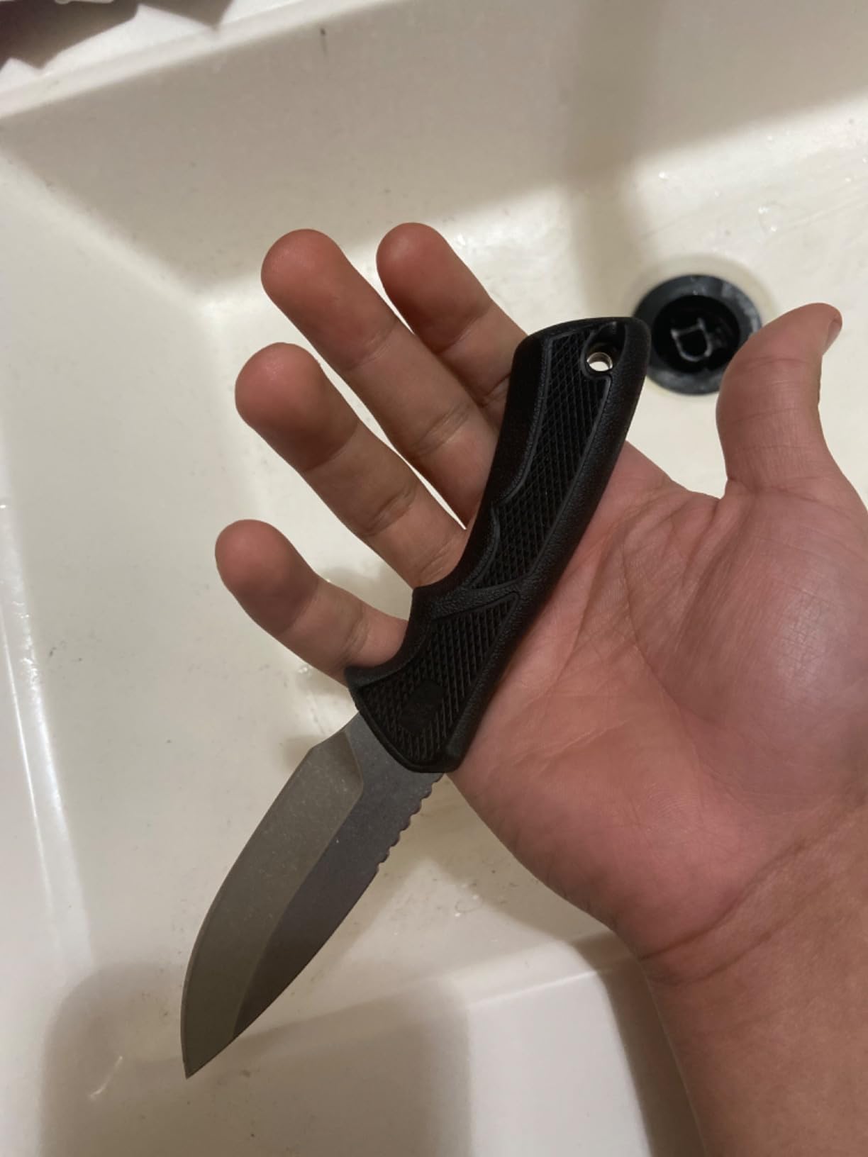 Buck Knives 685 Large BuckLite Max II Hunting Knife, Standard, 4.7 oz customer photo 1
