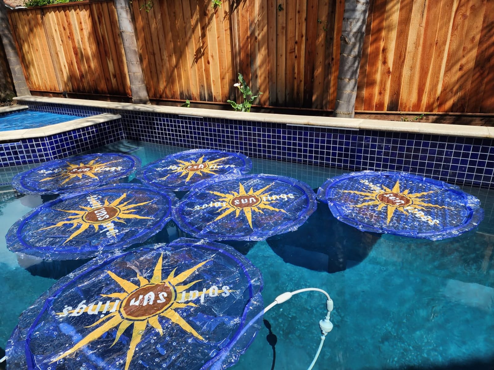 Solar Sun Rings 60-Inch UV Resistant Solar Pool Heater │ Above Ground & Inground Pools & Spas │ Sunburst │ 1-Pack customer photo 2