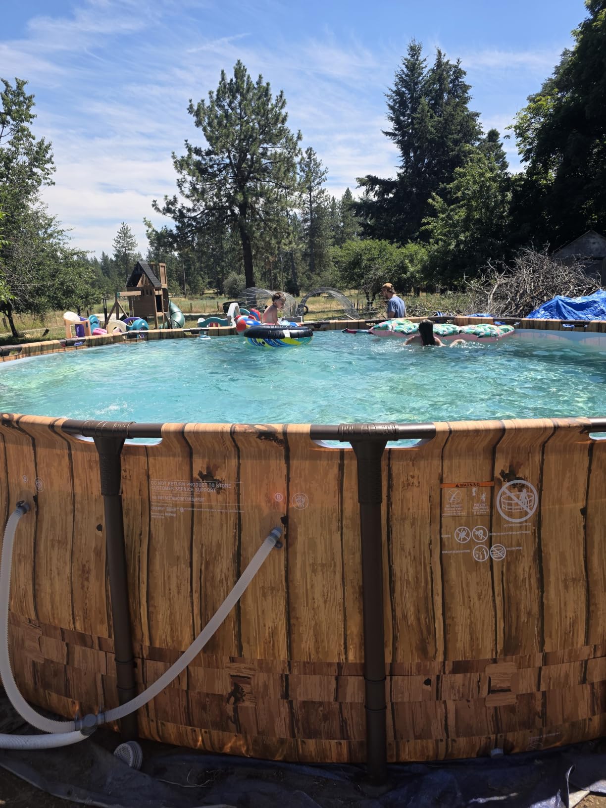INTEX Krystal Clear 2,800 GPH Sand Filter Pump for Above Ground Pools customer photo 1