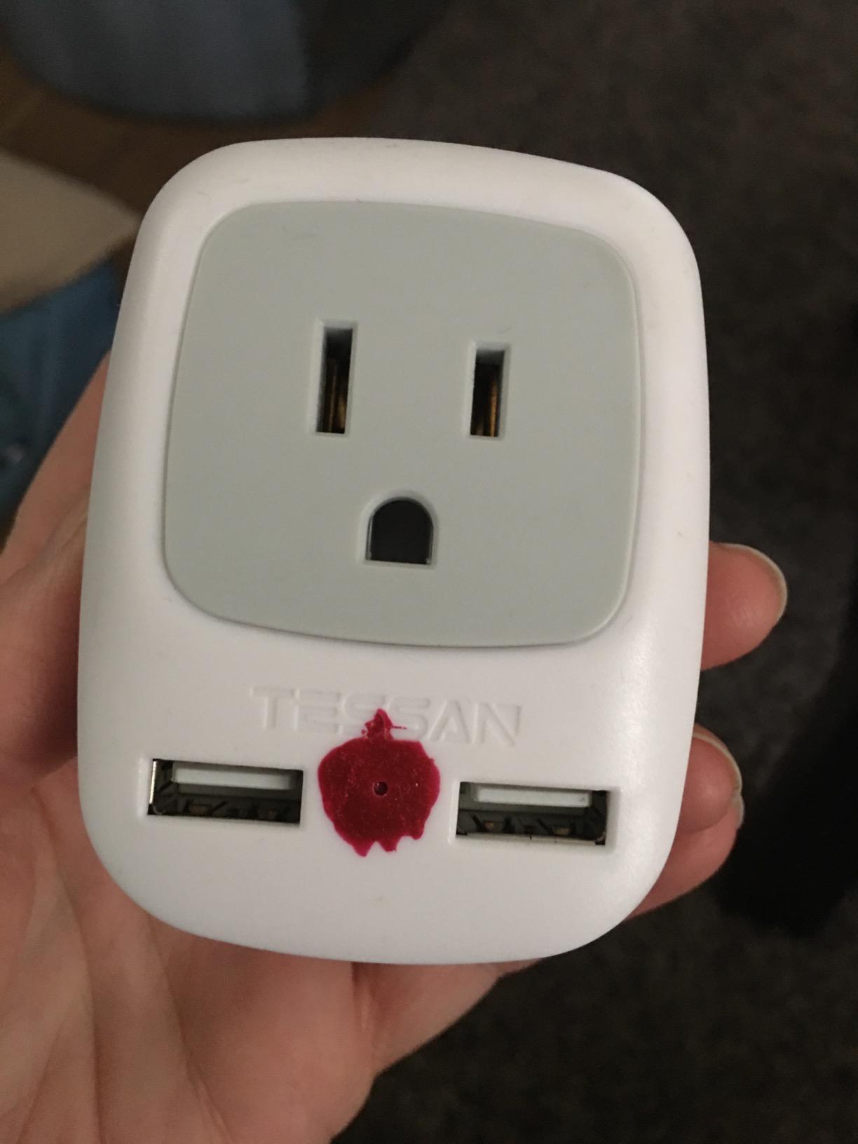 TESSAN European Travel Plug Adapter, Type C Plug customer photo 1