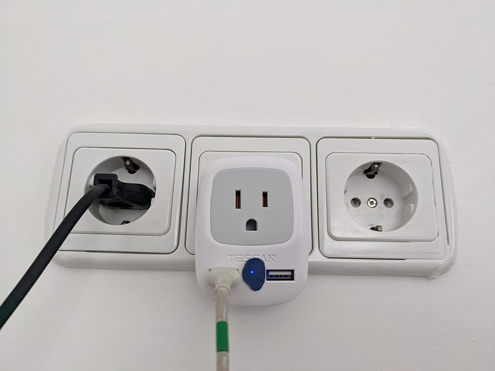 TESSAN European Travel Plug Adapter, Type C Plug customer photo 2
