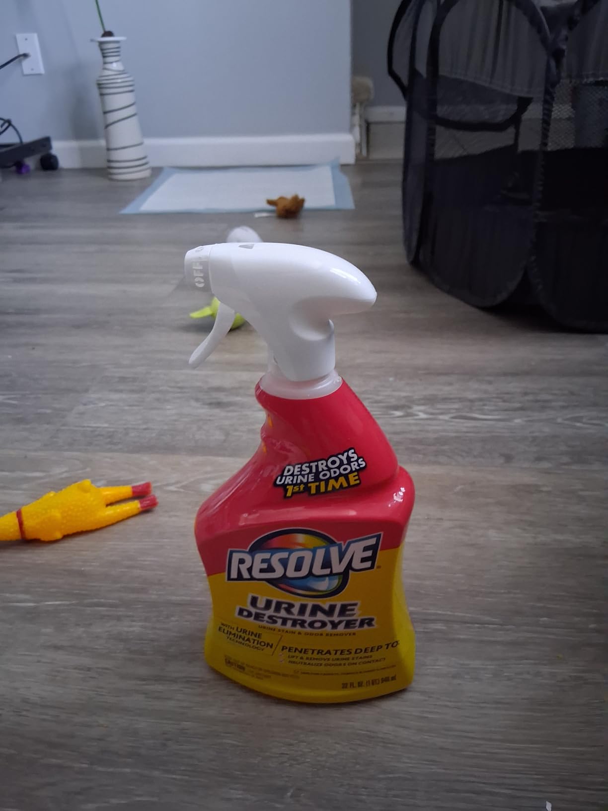 Resolve Urine Destroyer Enzyme Cleaner Spray, Pet Carpet Cleaner Solution customer photo 2