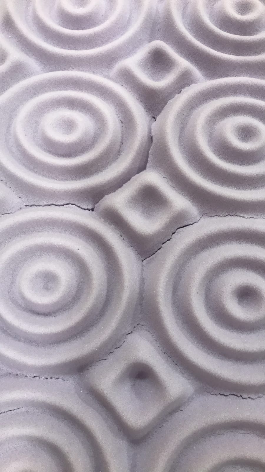 Mellow 3 Inch 5-Zone Memory Foam Mattress Topper, Soothing Lavender Infusion, Dorm Essentials, Queen customer photo 1