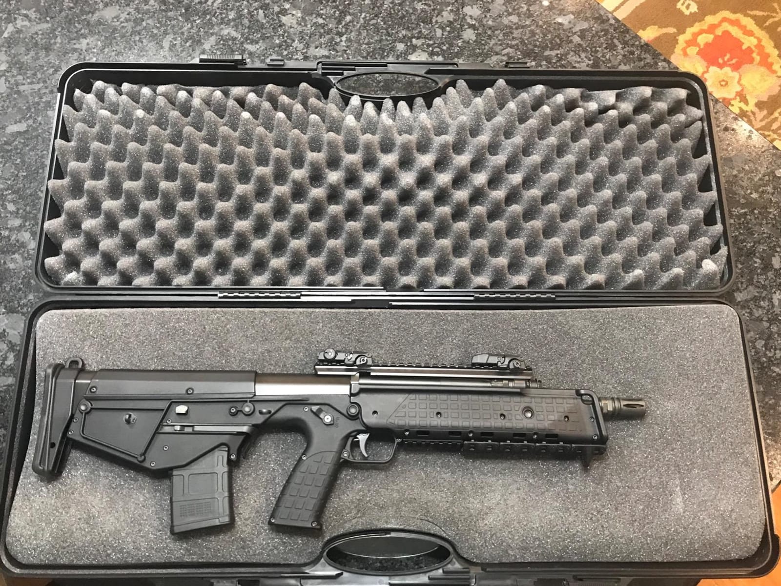 Merdia Gun Case Precision Hard Locking Rifle Cases Ultra Protective Case Intensive Convoluted Foam Shot Gun Case | AR Accessories | Rifle Bag | Hard Gun Cases for Rifles | Shotgun Case customer photo 2
