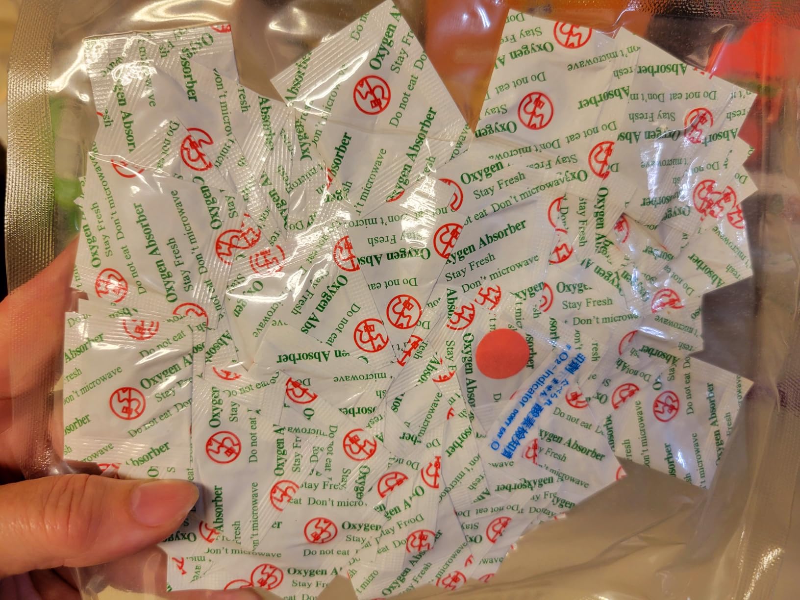 O2frepak 200CC(100Packets) Food Grade Oxygen Absorbers Packets Food Storage customer photo 2