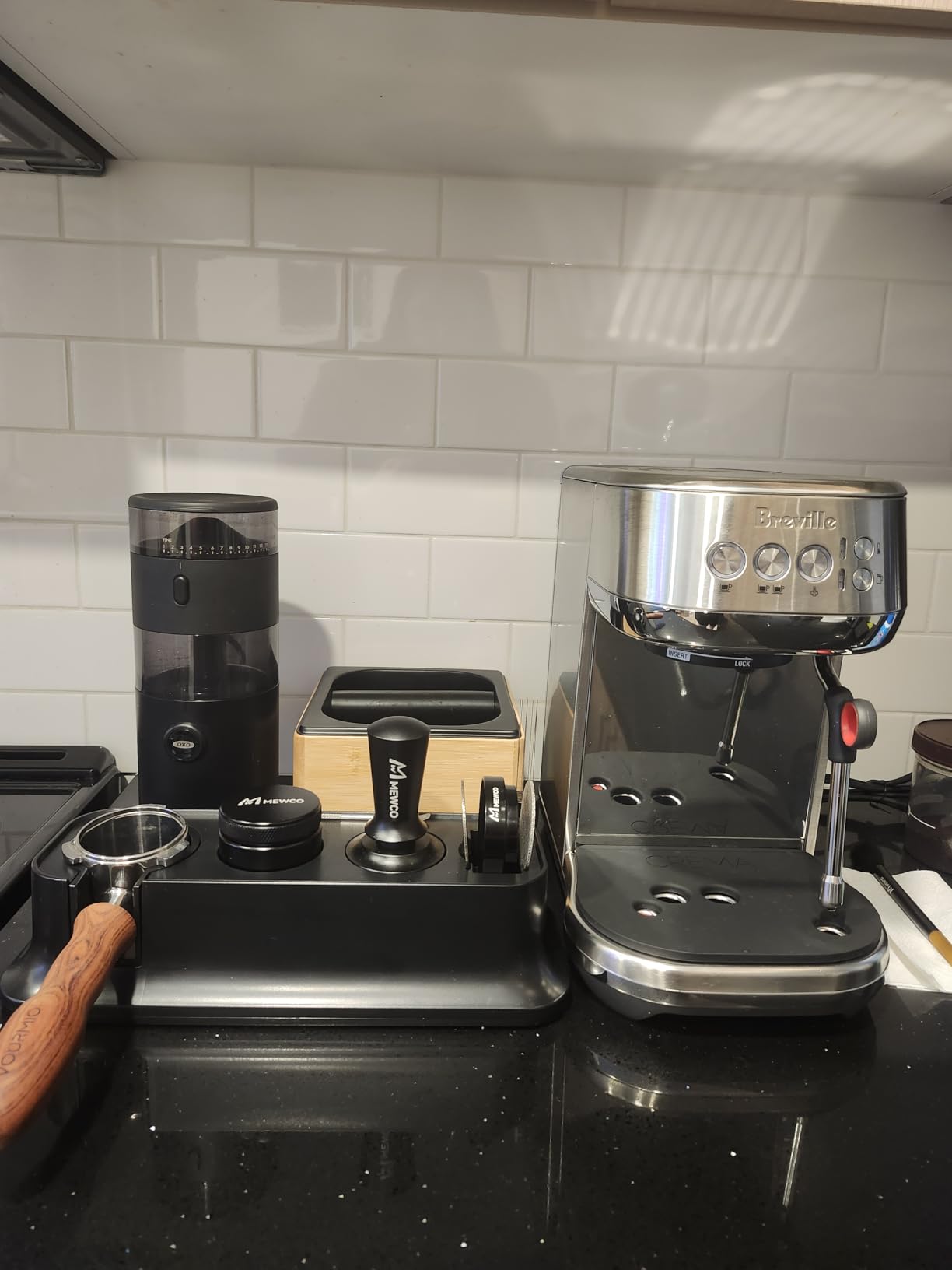 Breville BES500BSS Bambino Plus Espresso Machine, Brushed Stainless Steel customer photo 1