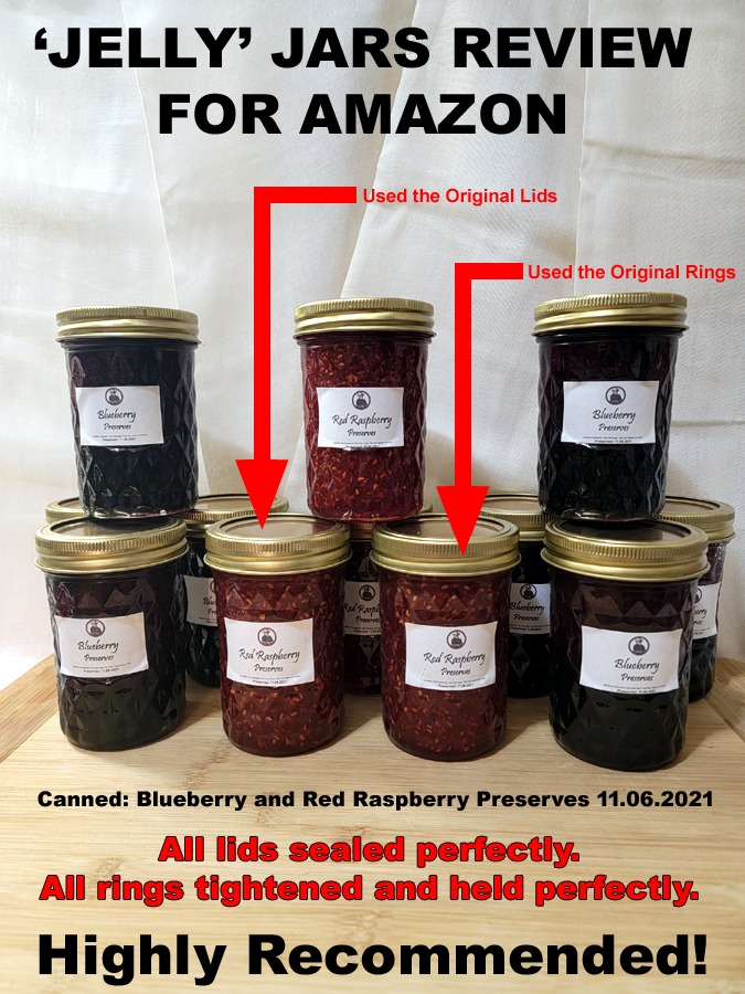SPANLA Mason Jars Variety Pack, 24 Pack Canning Jars with Regular Lids customer photo 1