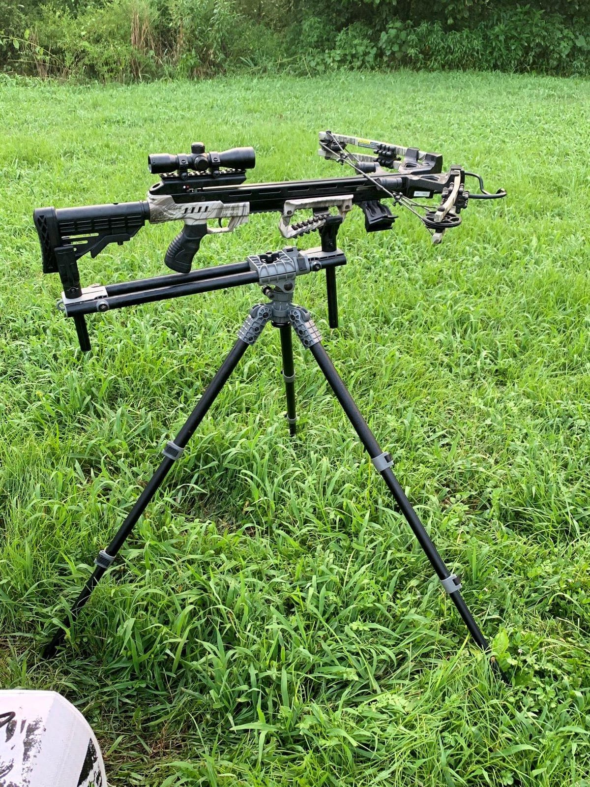 BOG FieldPod Dual-Frame Hunting Tripod, Adjustable Shooting Rest customer photo 2