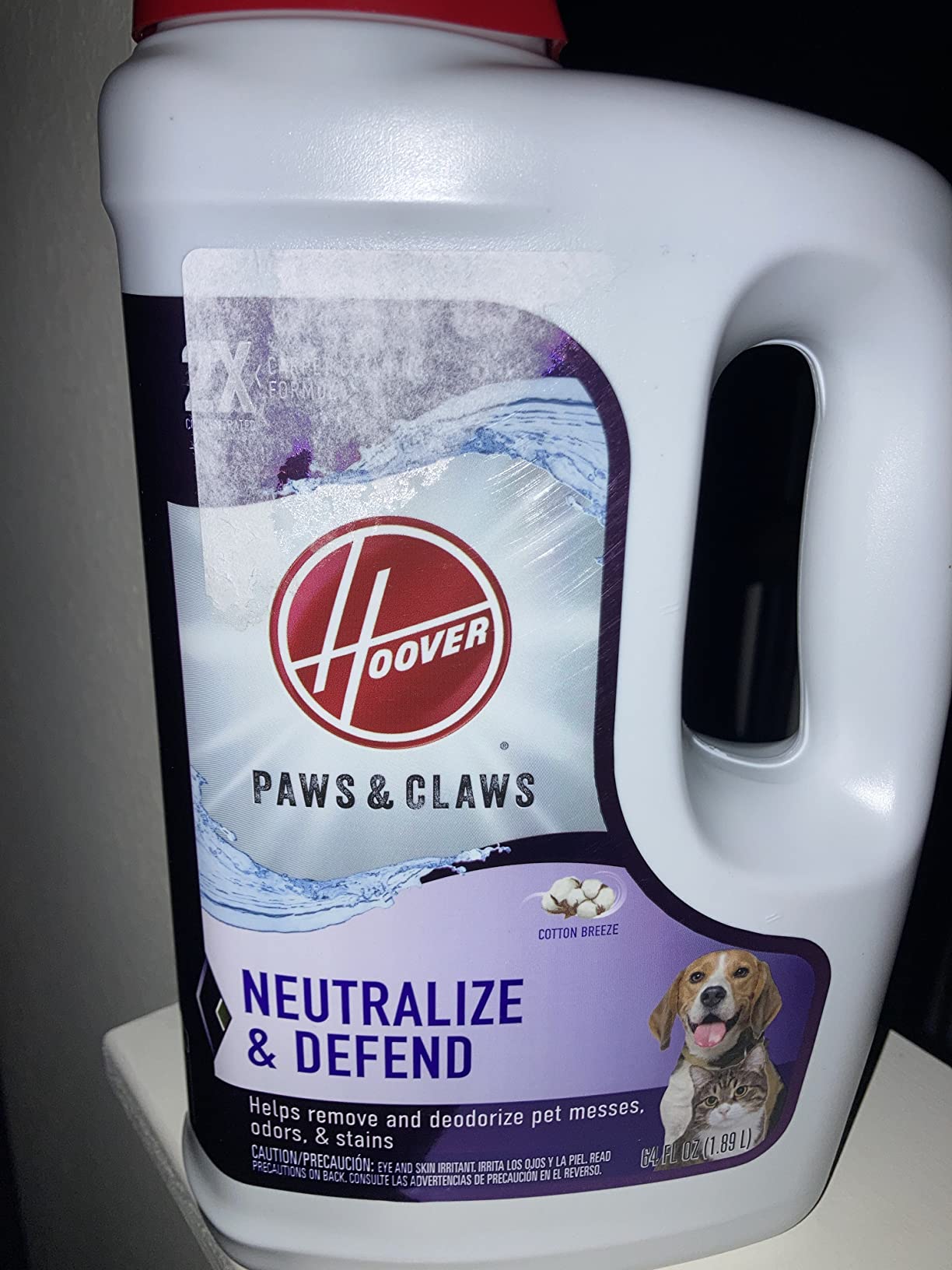 Hoover Pet Carpet Cleaner Solution, 64 oz., Tropical Breeze Scent customer photo 2